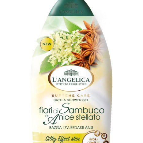L'ANGELICA OFFICINALIS shower gel with elderberry and star anise 500ml