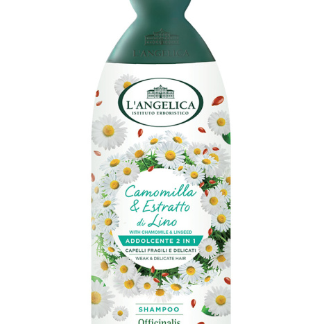 L'ANGELICA OFFICINALIS shampoo and conditioner 2 in 1 with chamomile and linseed extract 250ml