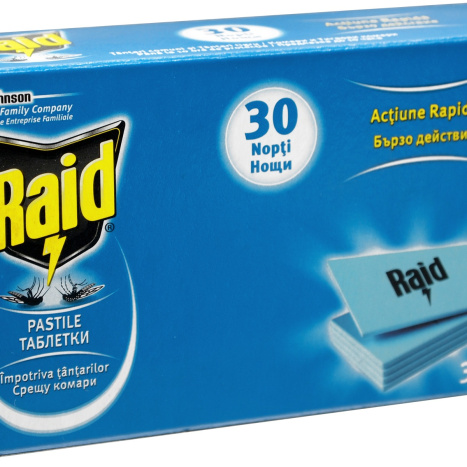 RAID laminated tablets x 30