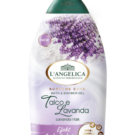 L'ANGELICA OFFICINALIS shower gel with lavender and talc 500ml