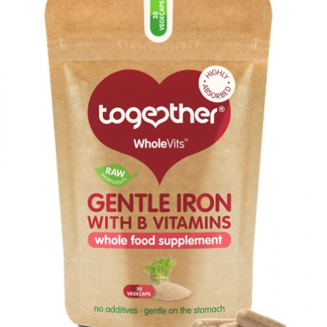 TOGETHER HEALTH WholeVit GENTLE IRON Complex with iron x 30 caps