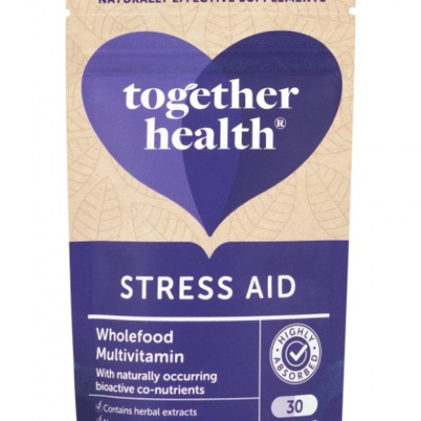 TOGETHER HEALTH WholeVit STRESS AID Stress aid complex x 30 caps