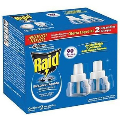 RAID electric charger double 2x27ml 90 nights