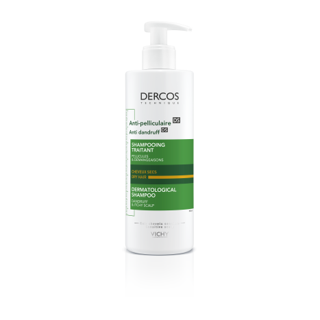 VICHY DERCOS ANTI-DANDRUFF shampoo against dandruff dry scalp 390ml