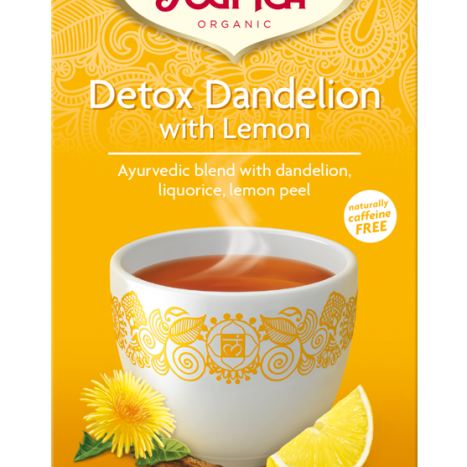 YOGI TEA detox tea with lemon x 17