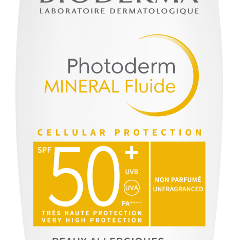 BIODERMA PHOTODERM MINERAL SPF50+ Слънцезащитен спрей за чувствителна и алергична кожа 75g