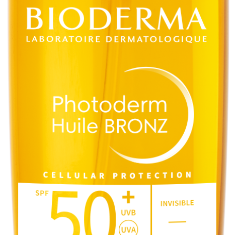BIODERMA PHOTODERM BRONZ SPF50+ Слънцезащитно сухо олио за удължаване на тена 200ml