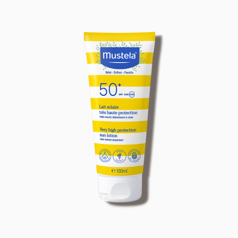 MUSTELA SUN SPF50+ sunscreen lotion 100ml