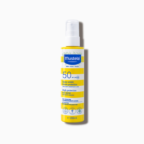 MUSTELA SUN SPF50+ sunscreen spray 200ml