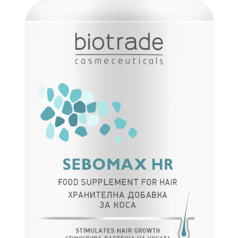 BIOTRADE SEBOMAX HR hair supplement x 30 caps