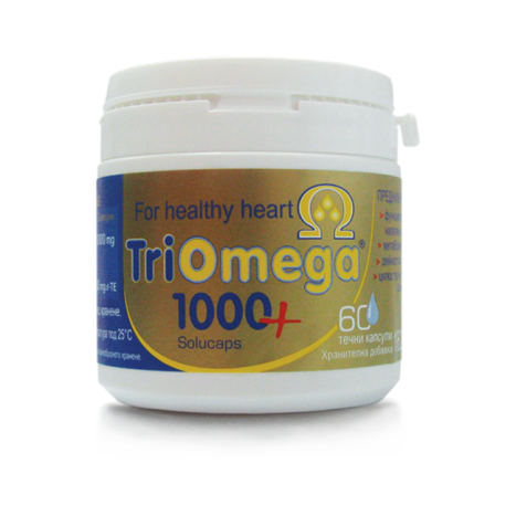 BOROLA TRIOMEGA 1000+ For a healthy heart x 60 caps