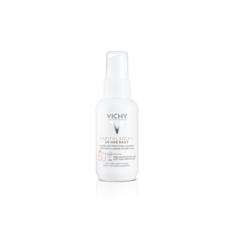 VICHY SOLEIL UV-AGE SPF50+ флуид за лице против фотостареене 40ml