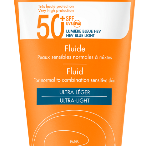 AVENE SUN SPF50+ sunscreen fluid very high protection 50ml