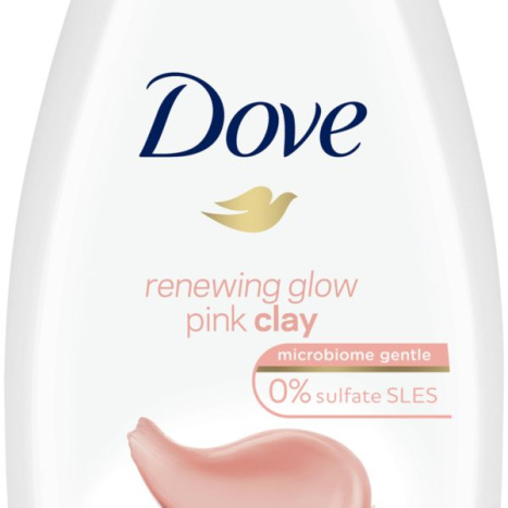 Dove Pink Clay Renewing Glow Shower Gel