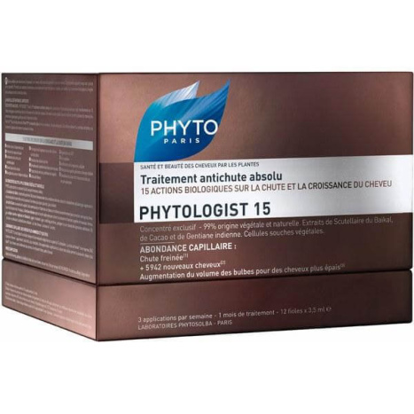 PHYTO PHYTOLOGIST 15 anti-hair loss serum 3.5ml x 12amp