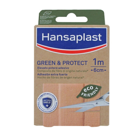 HANSAPLAST CLASSIC GREEN & PROTECT устойчив пластир 1m x 6cm