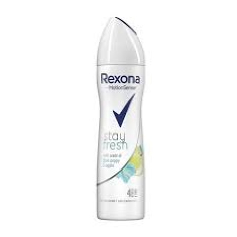 REXONA Motionsense Stay Fresh Blue Poppy & Apple deodorant spray for women 150ml