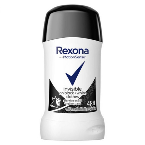 REXONA Motionsense Invisible Black & White deodorant stick for women 40ml