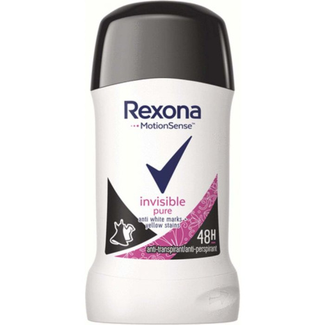 REXONA Motionsense Invisible Pure deodorant stick for women 40ml