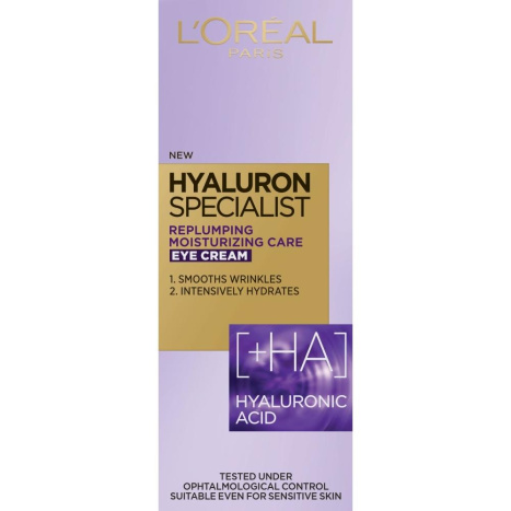 LOREAL HYALURON SPECIALIST eye cream with hyaluronic acid 15ml