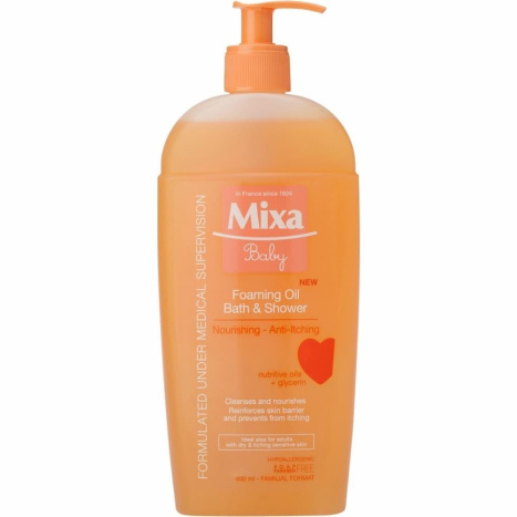 MIXA BABY gentle shower gel 400ml