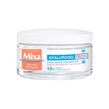 MIXA HYALUROGEL RICH facial gel-cream with hyaluronic acid for sensitive and very dry skin 50ml