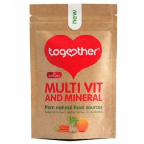 TOGETHER HEALTH MULTI VIT & MINERAL Vitamins and minerals x 30caps