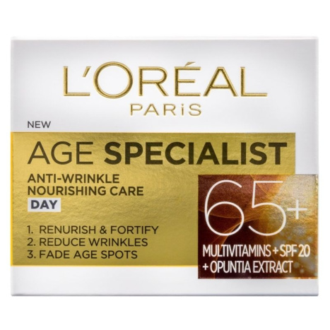 LOREAL AGE SPECIALIST 65+ day anti-wrinkle cream 50ml
