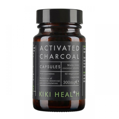KIKI HEALTH ACTIVATED CHARCOAL 300mg Activated charcoal x 50 caps