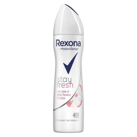 REXONA Motionsense White flower & Lychee deodorant spray for women 150ml