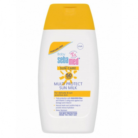 SEBAMED SUN BABY SPF50 sun protection milk for babies without perfume 200 ml