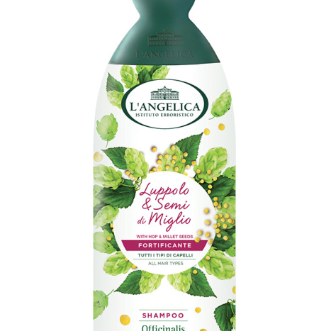 L'ANGELICA OFFICINALIS strengthening shampoo for frequent use with hops and millet 250ml