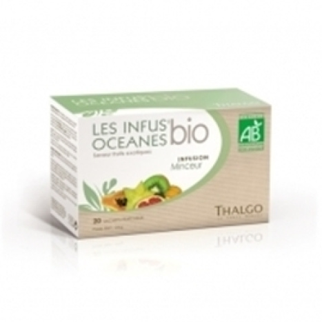 THALGO INFUSIONS Les Infus`Oceanes BIO Minceur BIO slimming tea with exotic fruit flavor x 20 sach