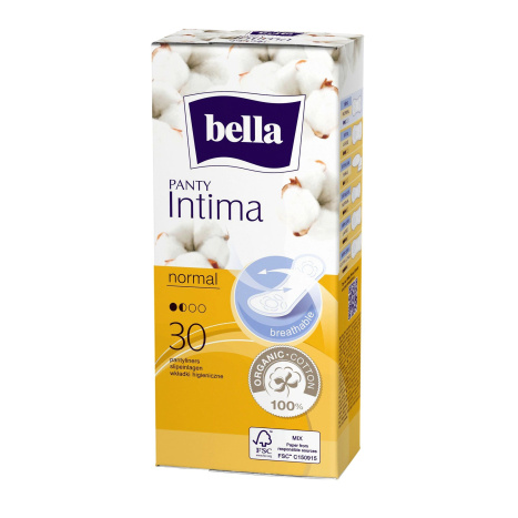 BELLA PANTY INTIMA cotton casual sanitary pads x 30
