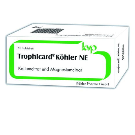 KOEHLER PHARMA TROPHICARD-Kohler за здрави мускули и нормално кръвно налягане x 50 tabl