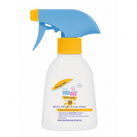 SEBAMED SUN BABY SPF50 sun protection spray for babies without perfume 200 ml
