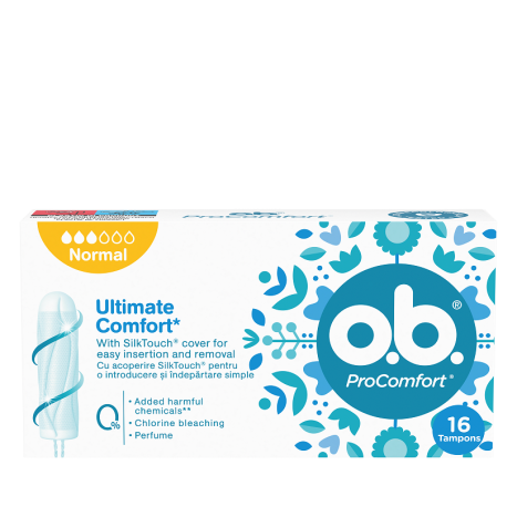 O.B Pro Comfort Normal x 16