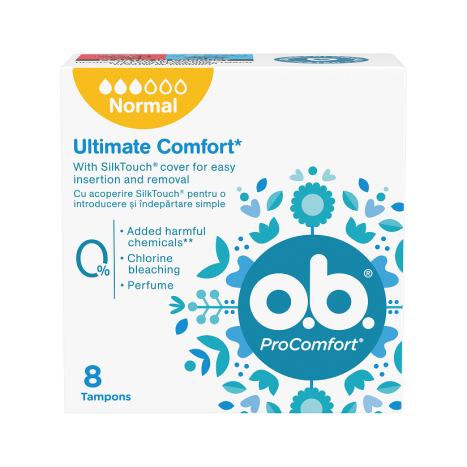 O.B Pro Comfort Normal x 8
