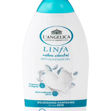 L'ANGELICA LINFA NATURE ESSENTIAL shower gel and bath foam 500ml