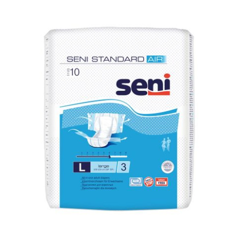 SENI STANDART AIR PLUS diapers for adults L x 10