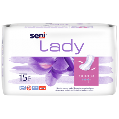 SENI LADY SUPER urological pads for women x 15
