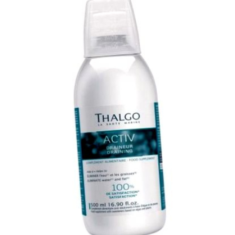 THALGO MINCEUR MARINE Activ Draining Drink with algae extracts and plant extracts to help lose weight and eliminate water retention 500ml