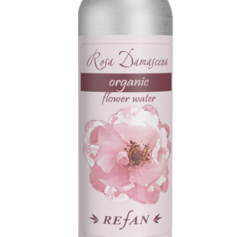 REFAN Organic Rose Water Rose Damascena 100ml