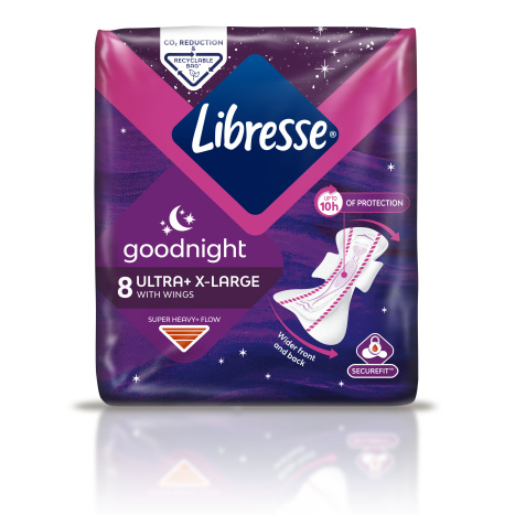 LIBRESSE Ultra Goodnight X-Large wing x 8