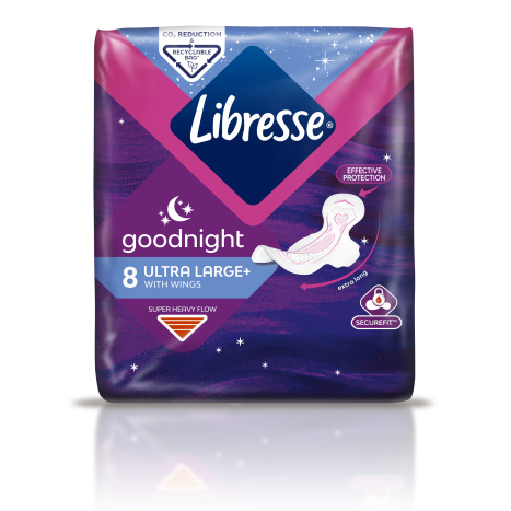 LIBRESSE ultra wing goodnight x 8