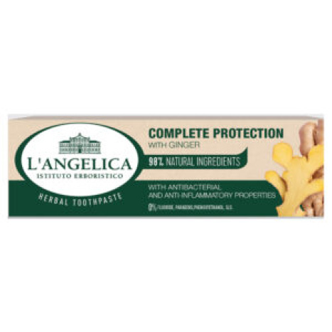 L'ANGELICA toothpaste total protection with ginger 75ml