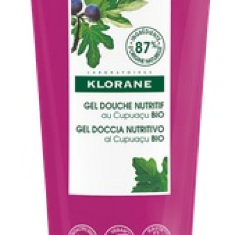 KLORANE Гел–душ с органично масло от купуасу и Лист от Смокиня 200ml
