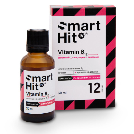 SMART HIT VITAMIN B12 vitamin B12 with raspberry flavor 30ml