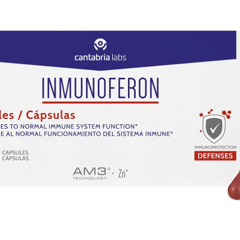 INMUNOFERON Food supplement to strengthen the immune system x 90 caps