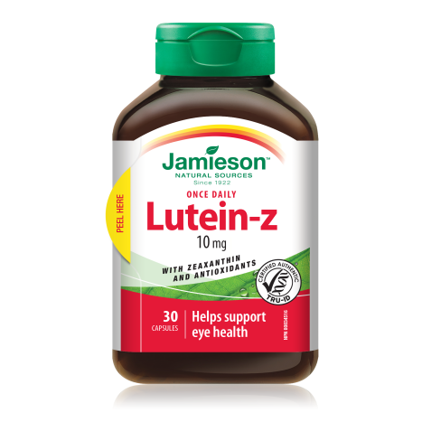 JAMIESON LUTEIN-Z eye care 10 mg x 30 caps